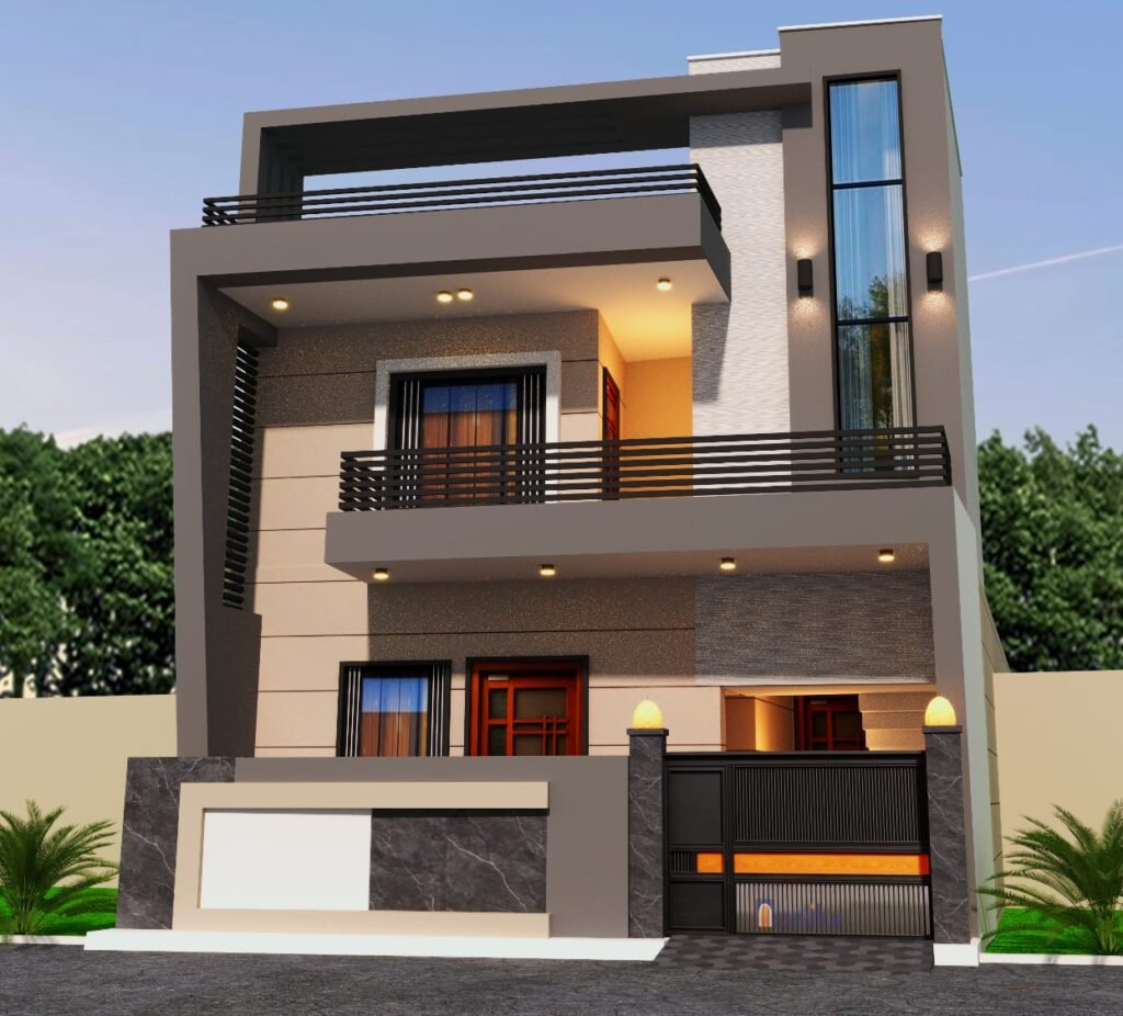 3D House Front Elevation in Seohara: Complete Guide for Beginners by UA Map Studio Seohara