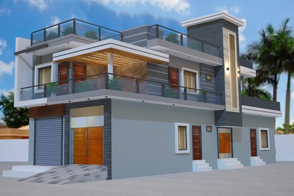 UA Map Studio Seohara | 3D ELEVATION | DIST- BIJNOR |