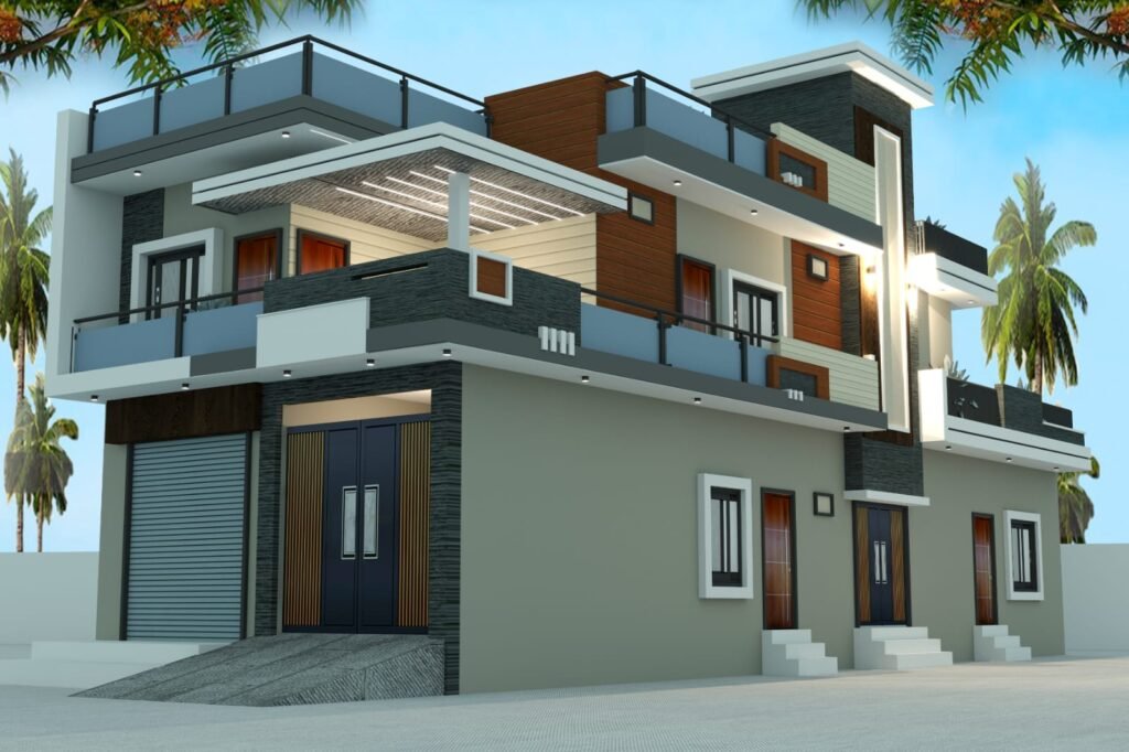 UA Map Studio Seohara | 3D ELEVATION | DIST- BIJNOR |